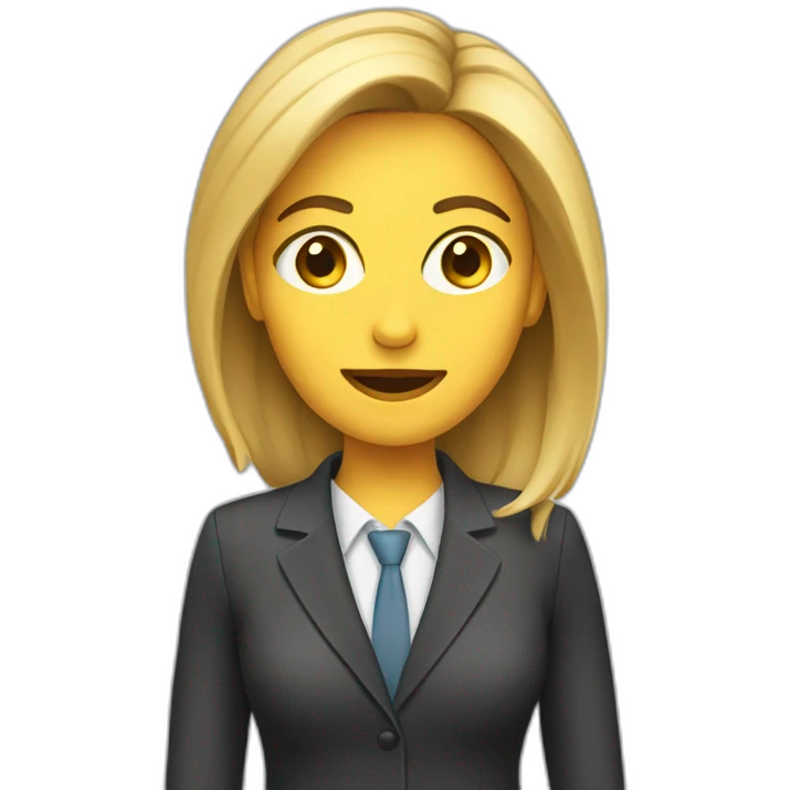 news reporter female emoji