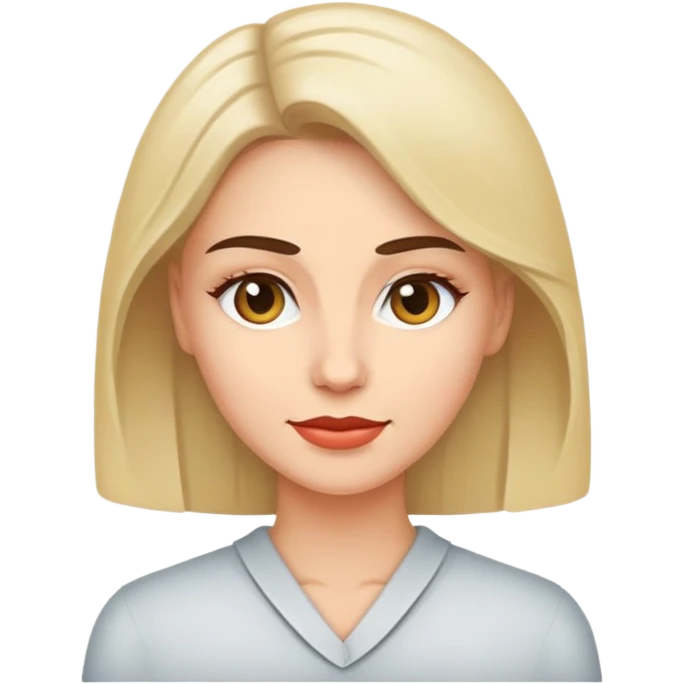 A woman high emoji
