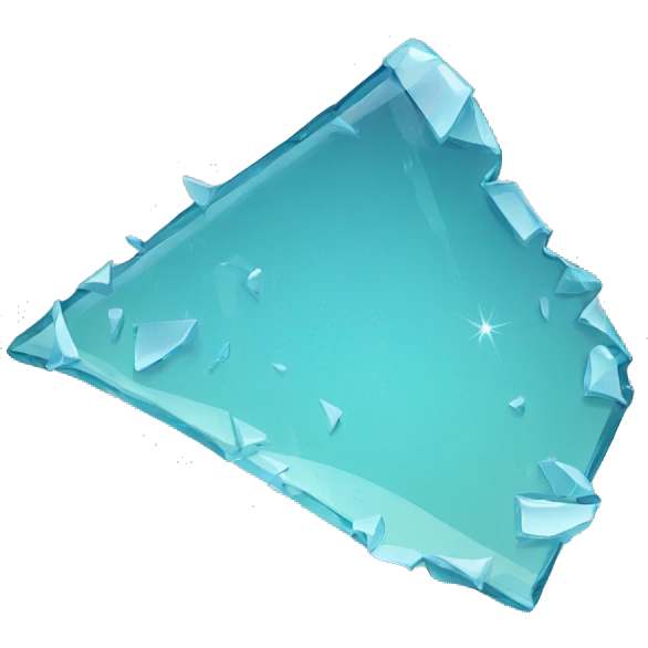 Broken glass emoji