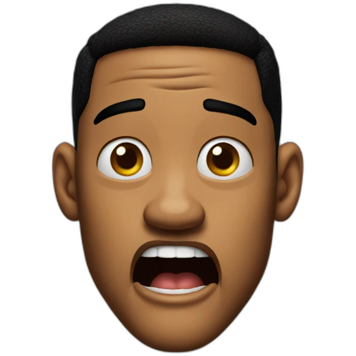 Will smith shocked emoji