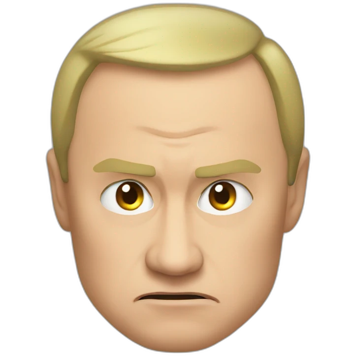 Putin angry emoji