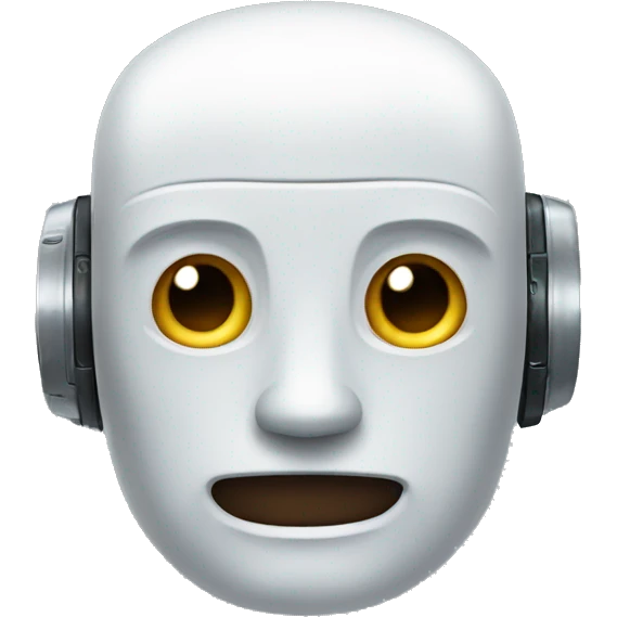 head of robot emoji