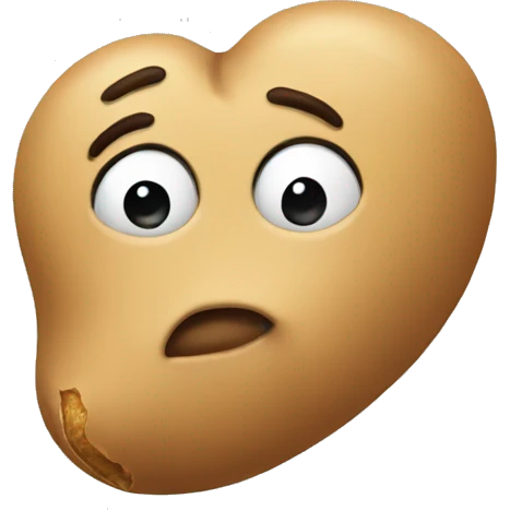 Peanut sending a kiss  emoji