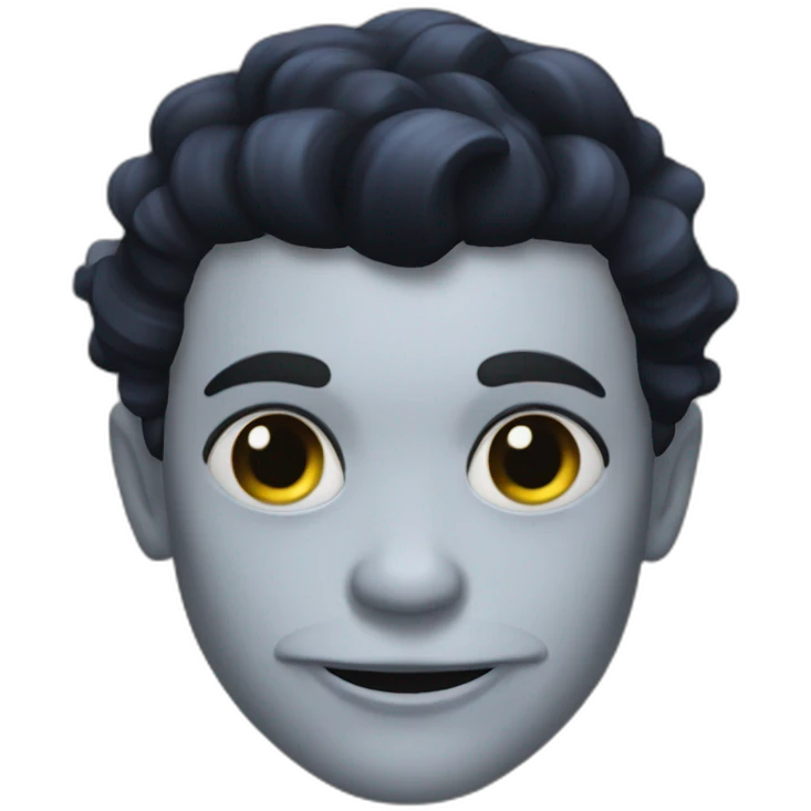 goth merman emoji