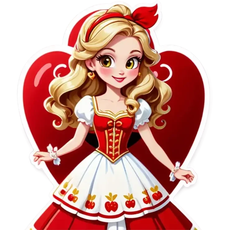 apple white from ever after high emoji