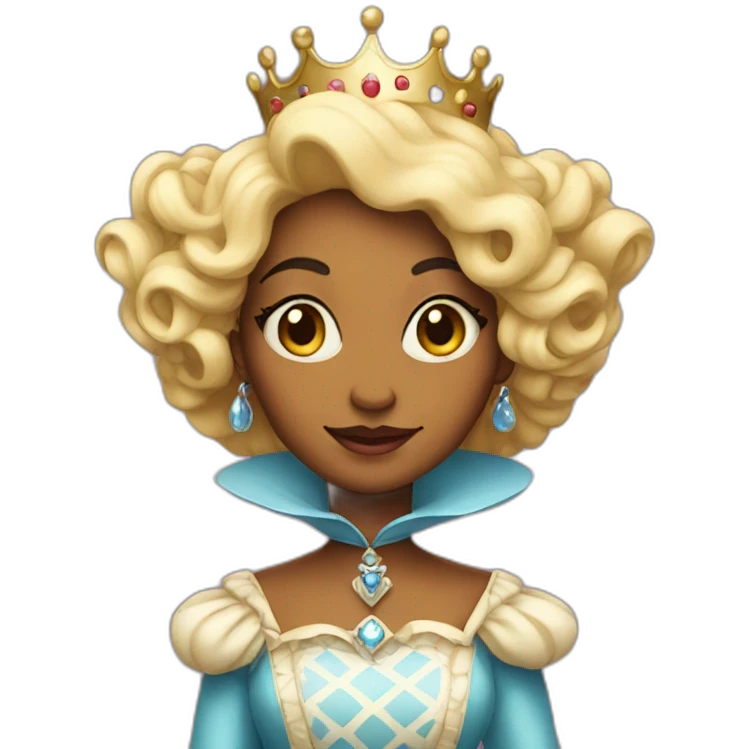 Queen in wonderland emoji