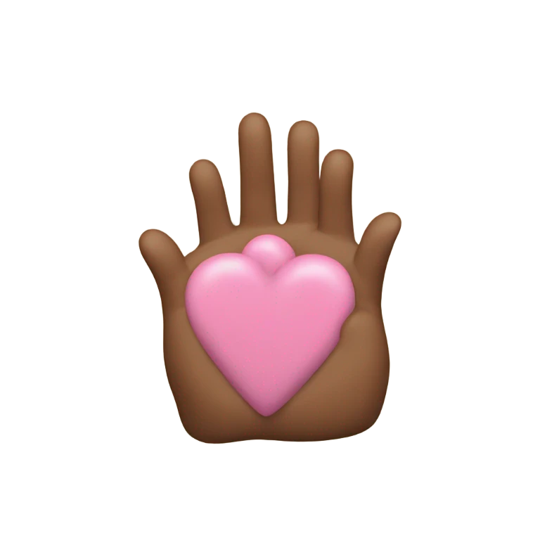 Caseoh making a heart emoji