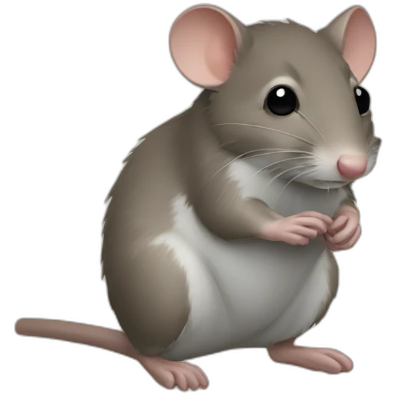 Wood rat emoji