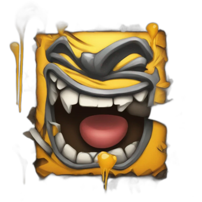 graffiti of the words "The Game" emoji