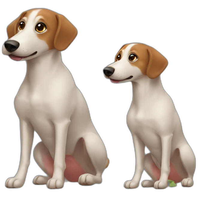 Perro salchicha emoji