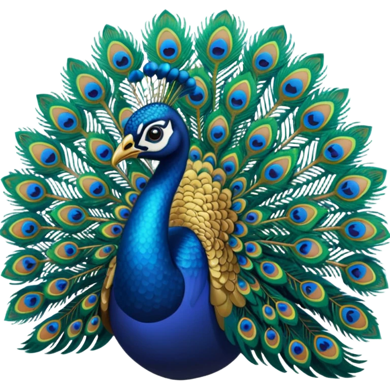 Peacock emoji