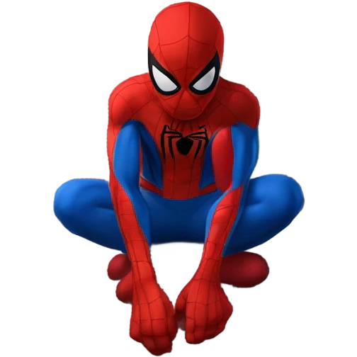 sad spiderman emoji