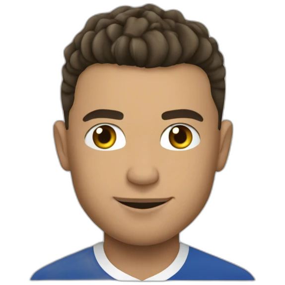 Ronaldo qui rigol emoji