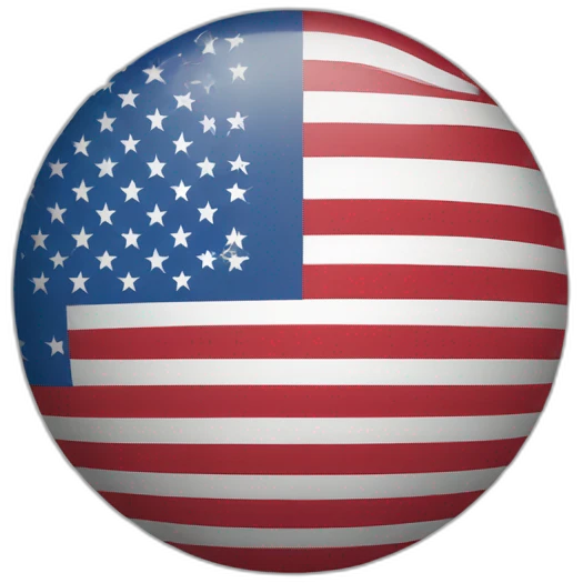 USA flag with game emoji
