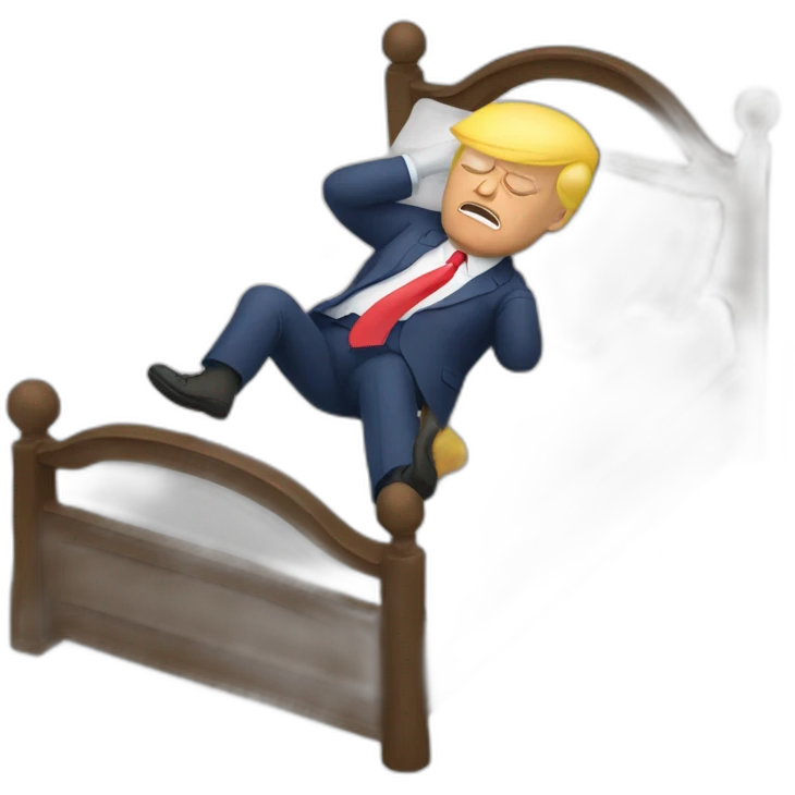Donald Trump qui dort emoji