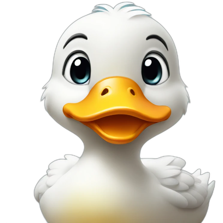 cute duck emoji