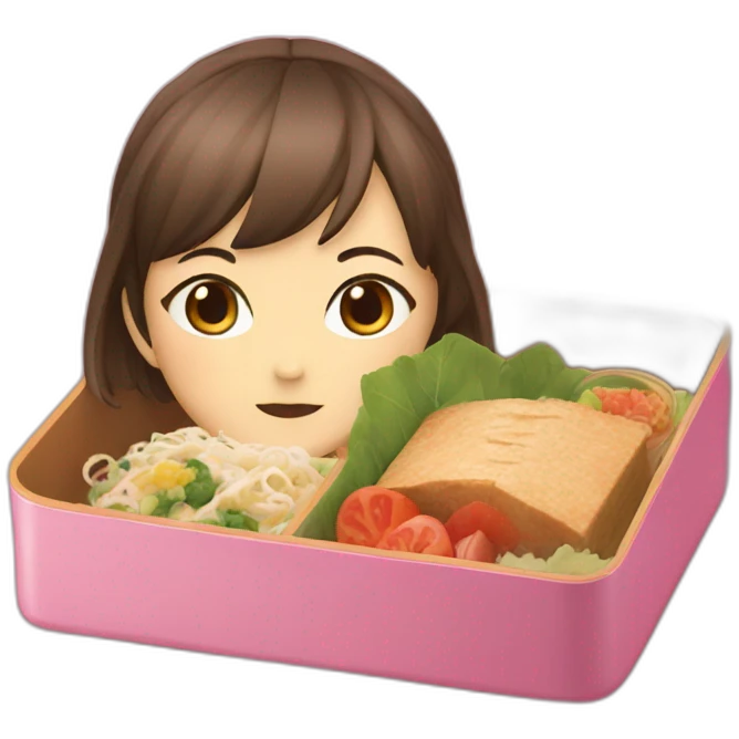 chihiro bento box emoji