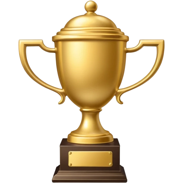 winter holiday theme trophy emoji