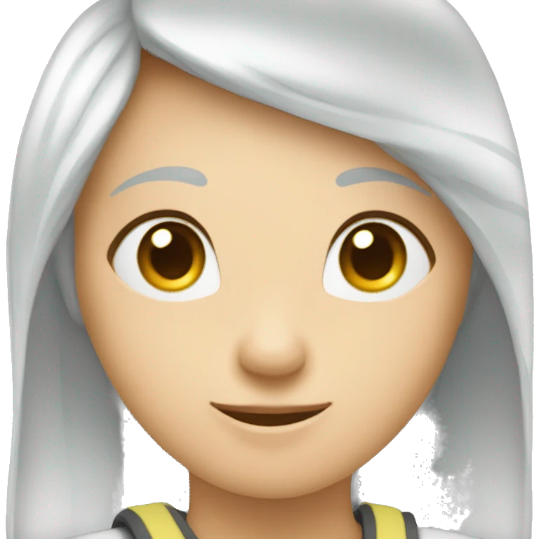 Une vague avec un cœur et un sablier  emoji