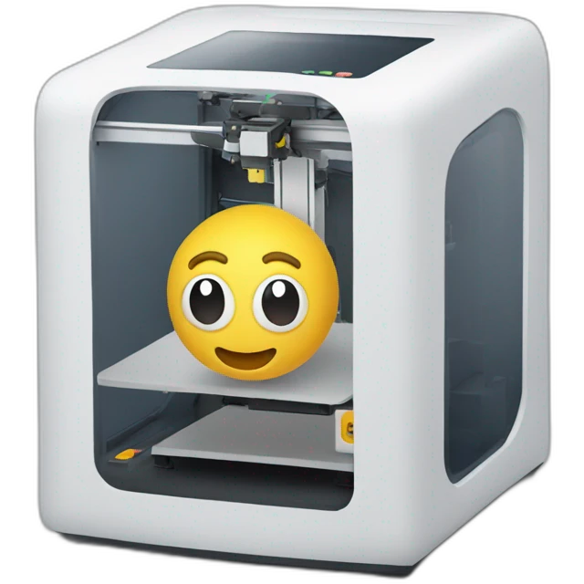 3d printer emoji
