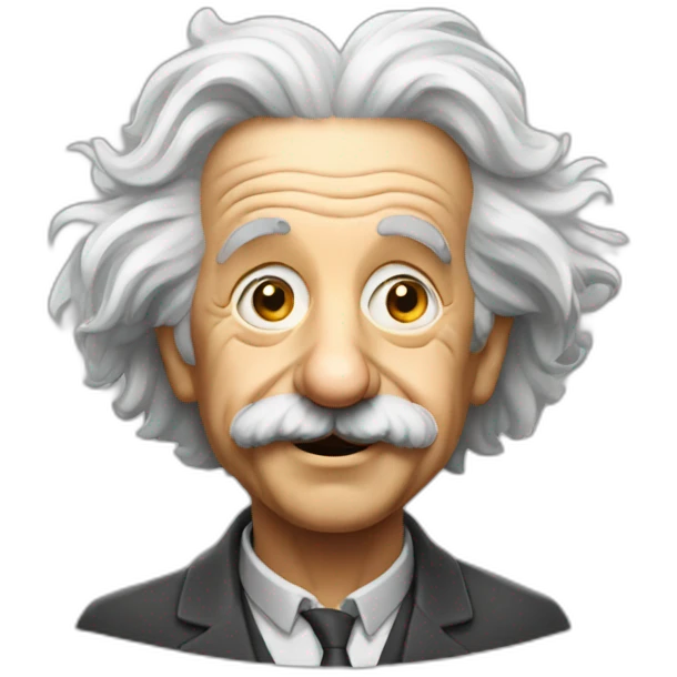 Albert Einstein  emoji