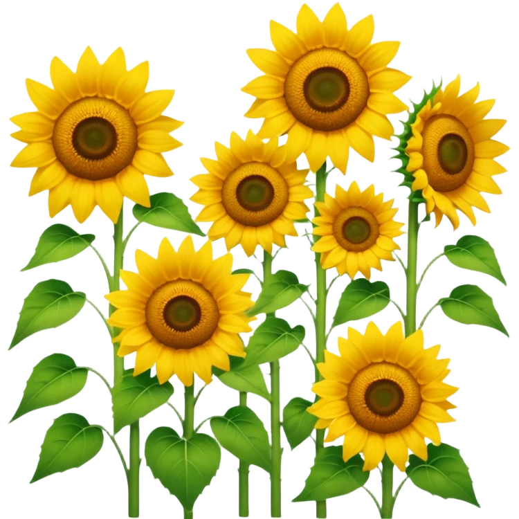 7 million sunflowers emoji