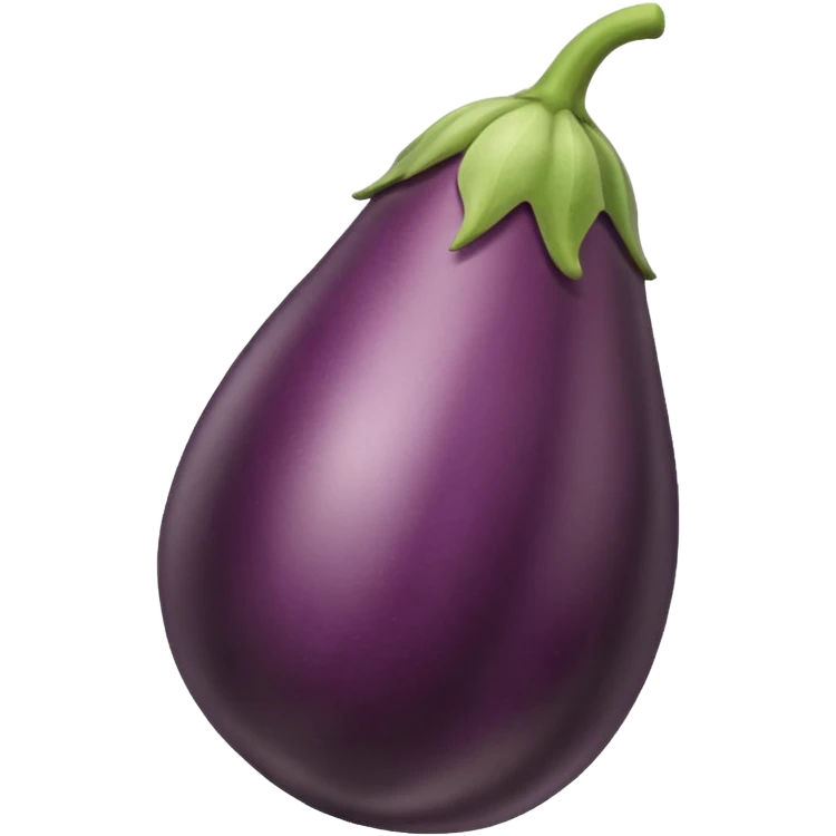 an beige eggplant  emoji emoji