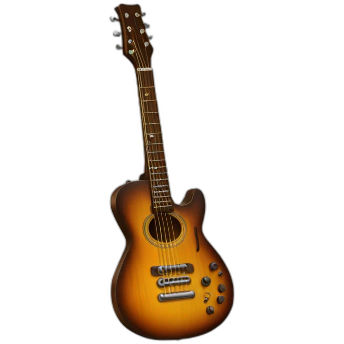 guitare emoji