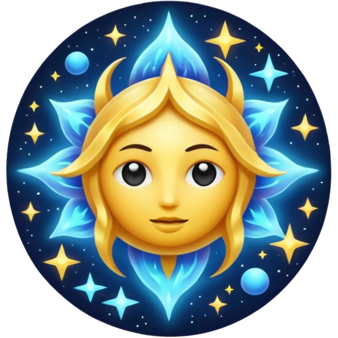 Cosmic entity emoji