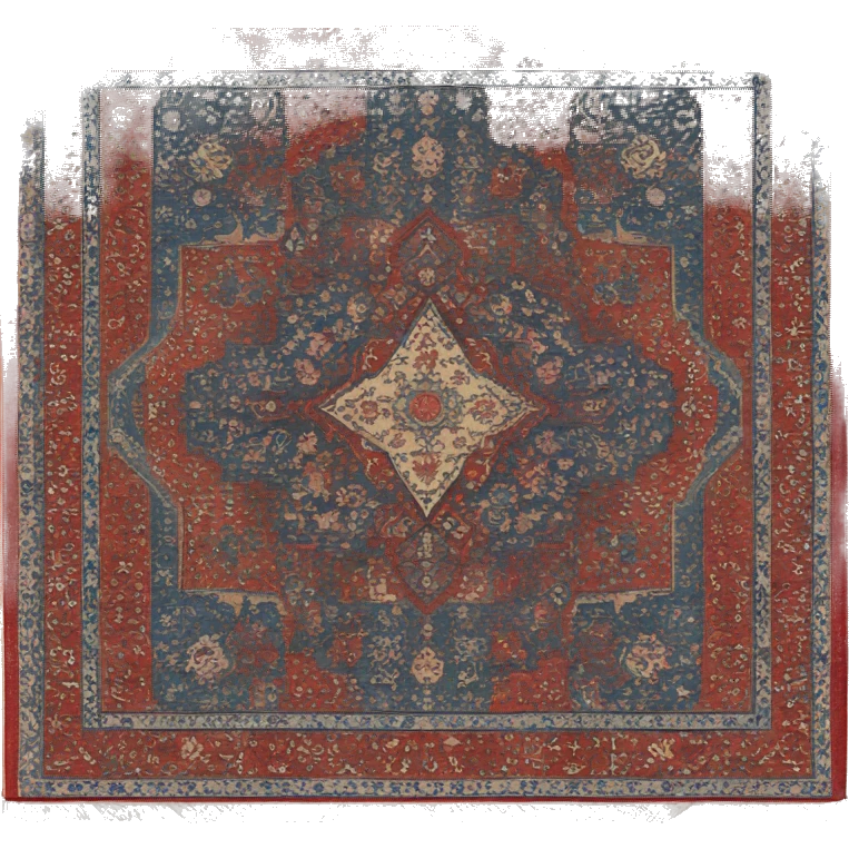 persian rug prayer mat for a person to pray on emoji