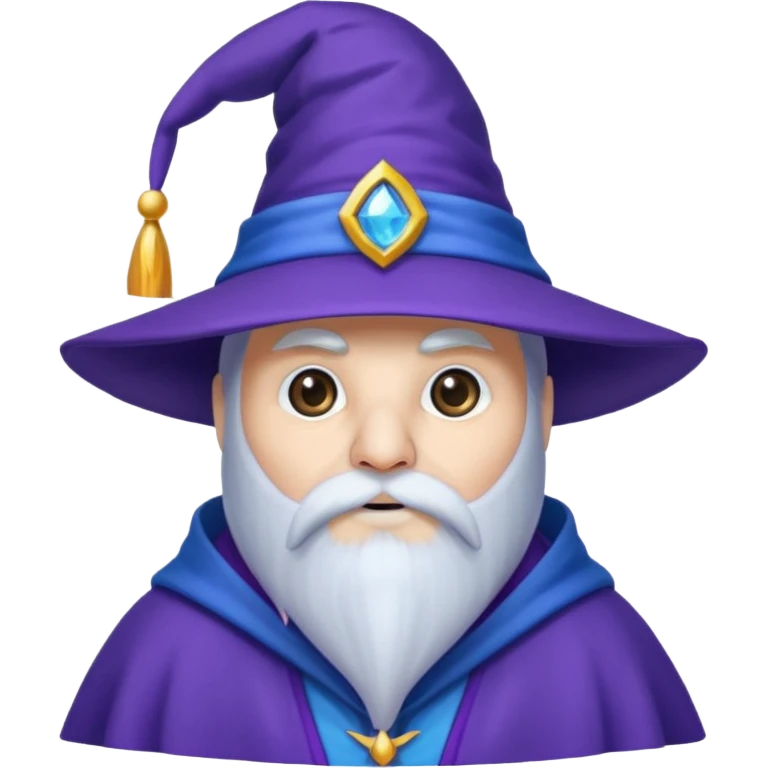Penguin Wizard emoji