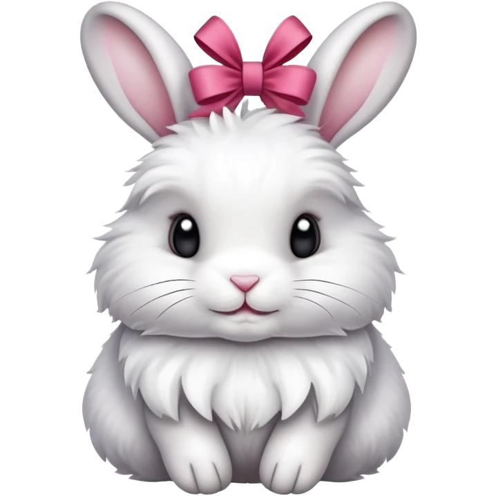 Rabbit with ribbon  emoji