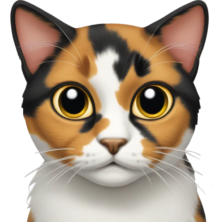Calico cat emoji