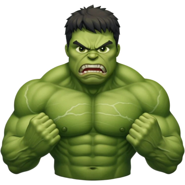 angry hulk emoji
