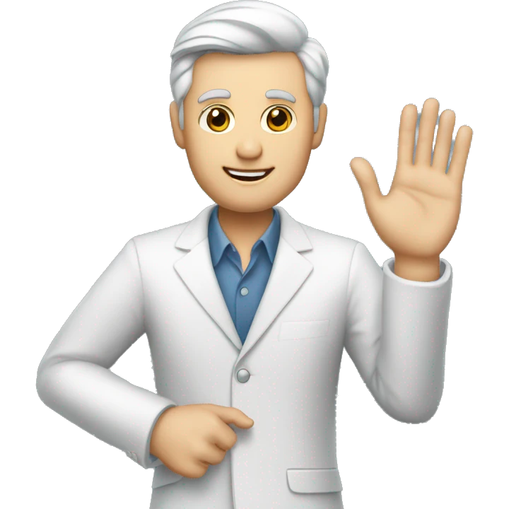 Un homme milliardaire avec de l’argent dans ses mains emoji