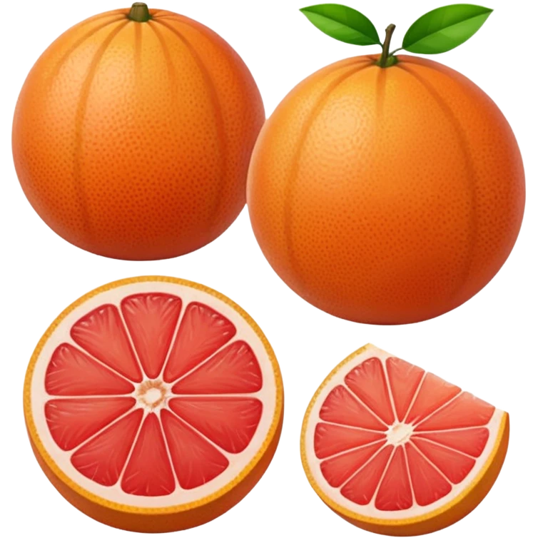 grapefruit emoji