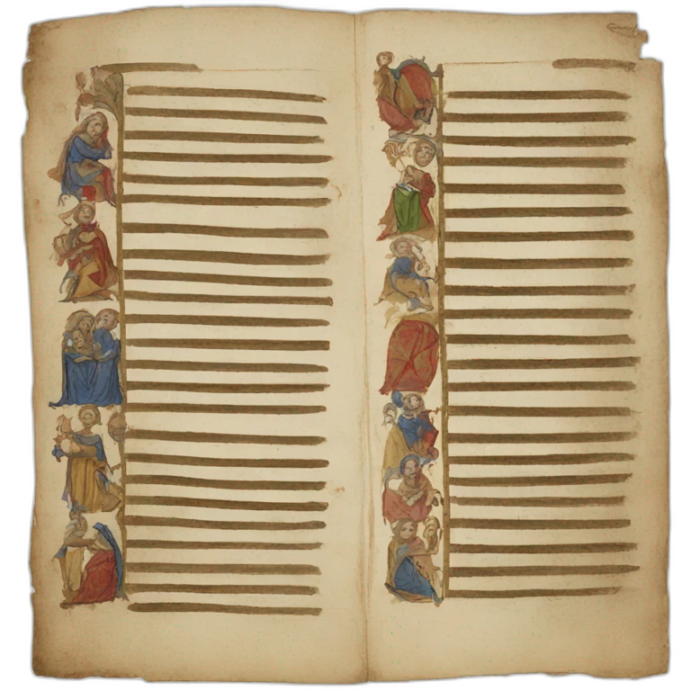 medieval manuscript emoji
