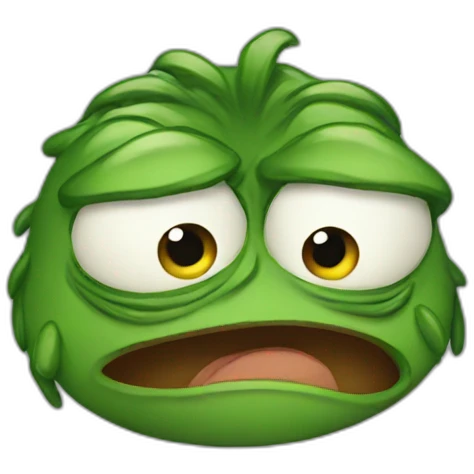 Pepe crying emoji