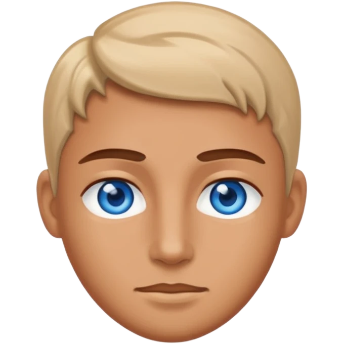 blue eyed desert people emoji