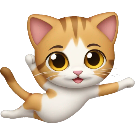 cat ballet emoji