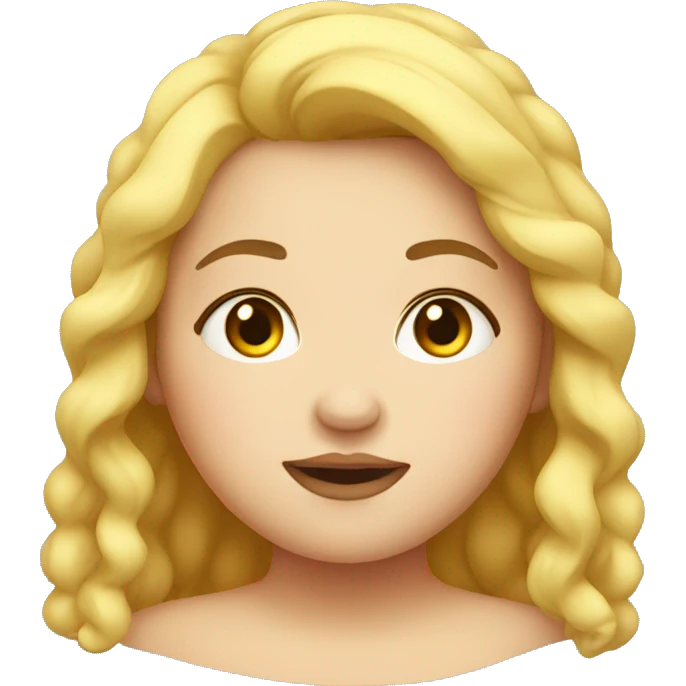 chubby girl emoji