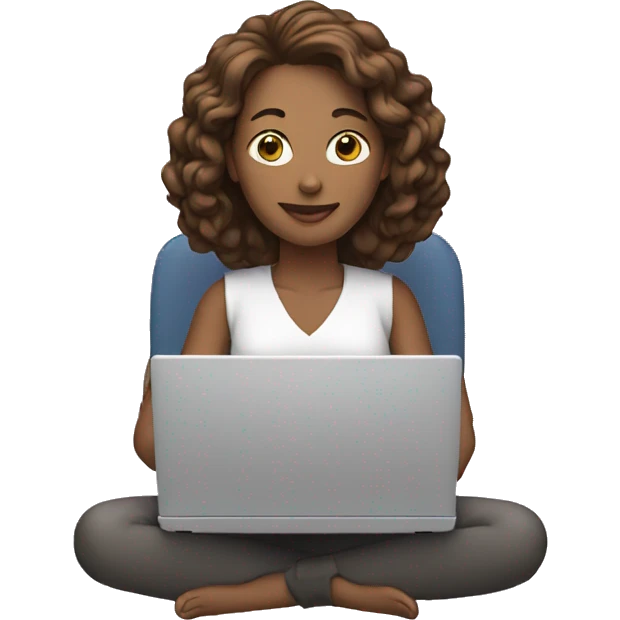 woman in laptop emoji