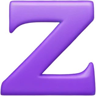 3 z’s purple  emoji