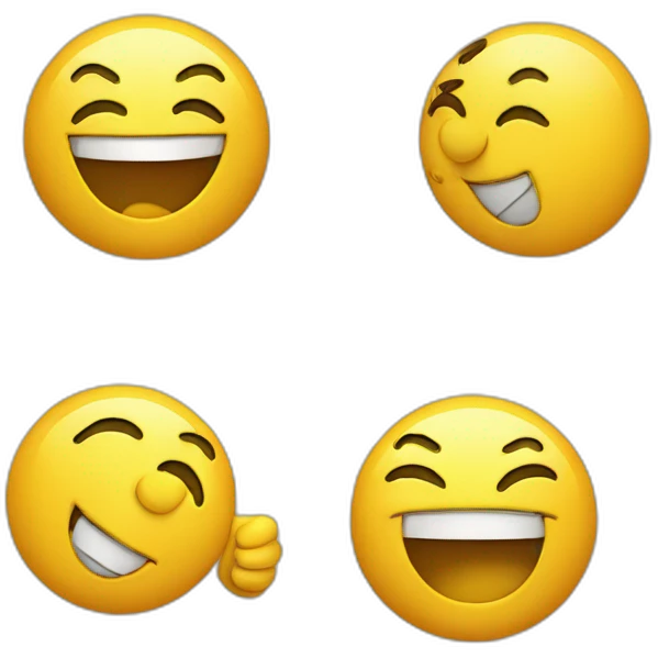 smiley face wink finger gun emoji