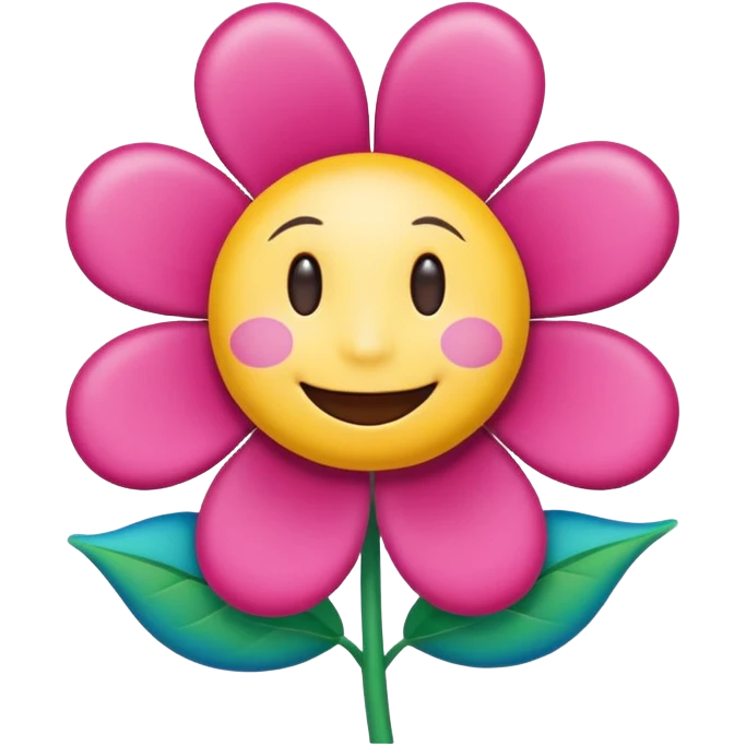 Classic Murukami Flower emoji