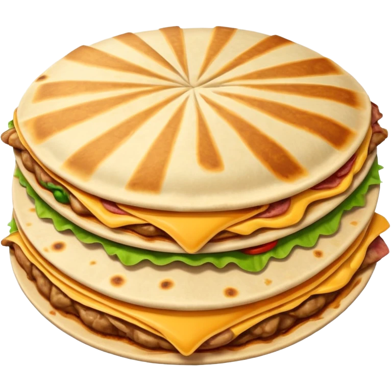 make a quesadilla armadillo emoji