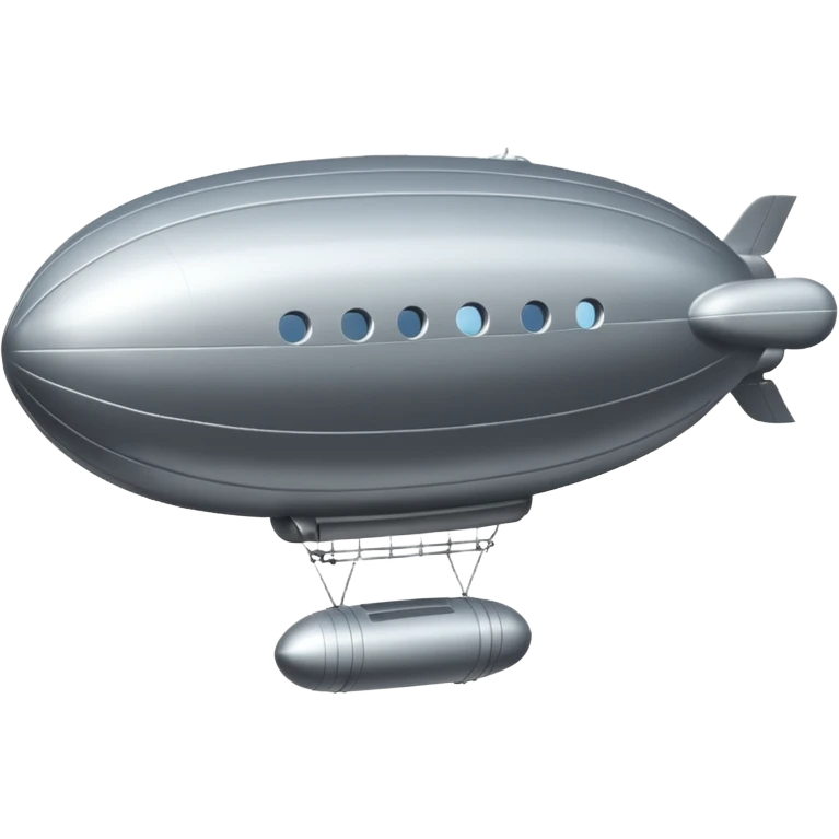 flying zeppelin  emoji