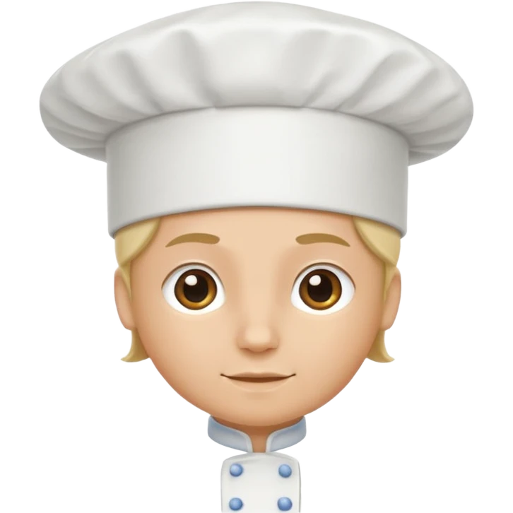 white chef hat emoji