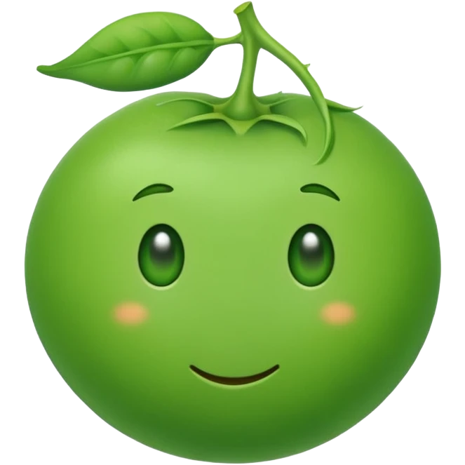 green pea emoji