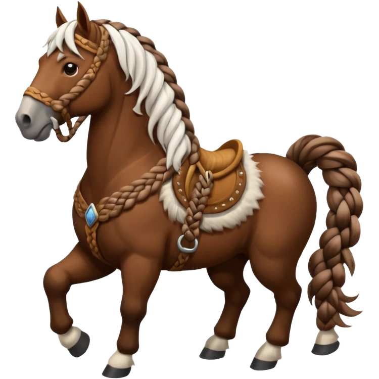 a viking horse emoji